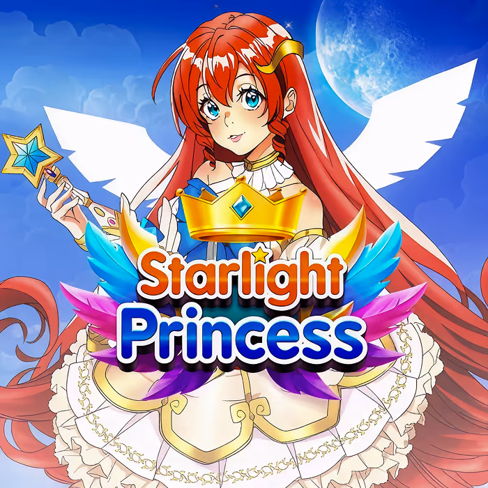 Starlight Princess anime-style slot with tumble reels and free spins