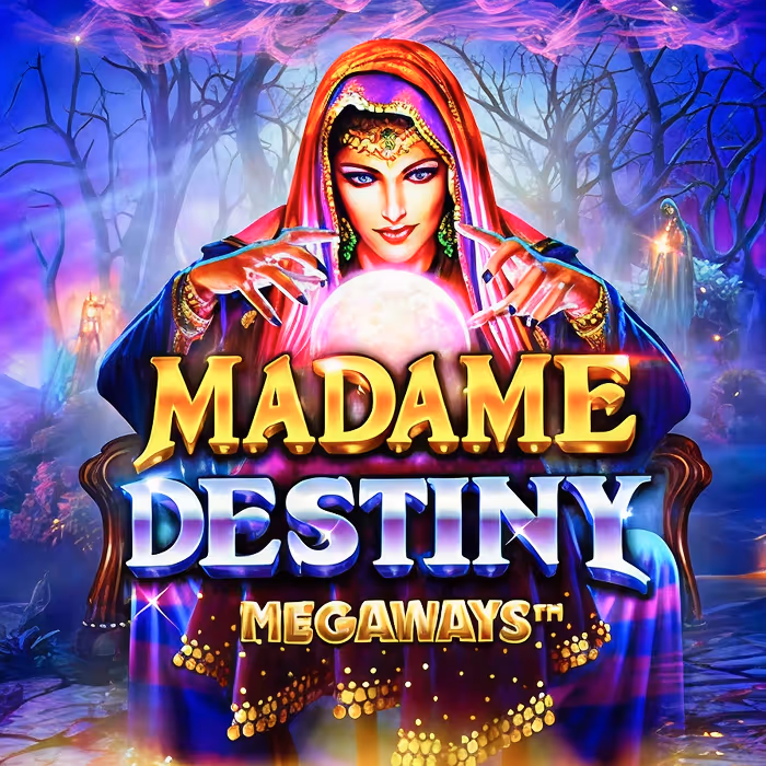 Madame Destiny mystical slot with fortune teller theme and free spins